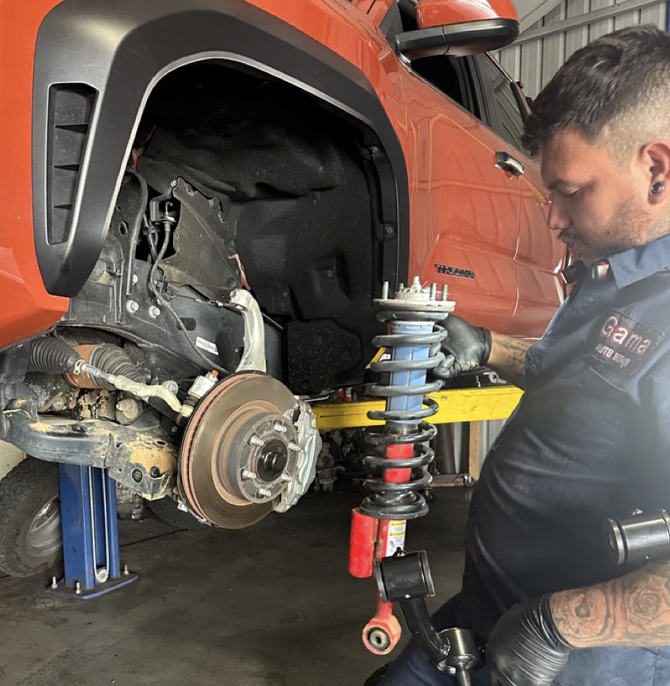 Front suspension & strut replacement